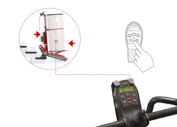 CARRELLO SALI-SCALE cingolato 400 kg - VENDITA ATTREZZATURA E